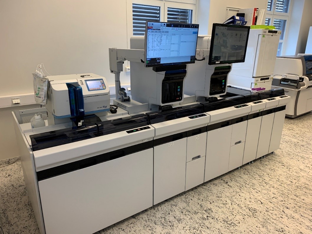 G11 integrated in the Sysmex XN-9000 solution at Lovisenberg Diaconal Hospital, Norway Tosoh G11 integrated in the Sysmex XN-9000 solution at Lovisenberg Diaconal Hospital, Norway